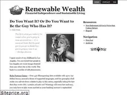 Sites similar to renewablewealth.com