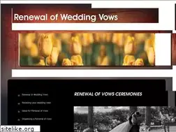 Sites similar to renewal-of-wedding-vows.com