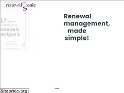 Sites similar to renewalgenie.com