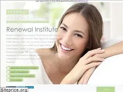 Sites similar to renewalinstitute.co.za