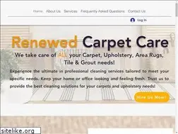 Sites similar to renewedcarpetcare.com