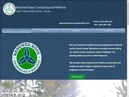 Sites similar to renewedhopecounselingandwellness.com