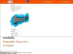 Sites similar to rengasliikepaussu.fi