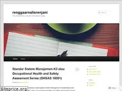 Sites similar to renggaarnalisrenjani.wordpress.com