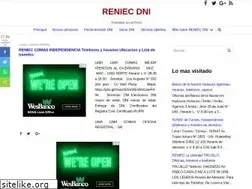 Sites similar to reniecdni.com