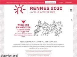 Sites similar to rennes2030.fr