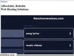 Sites similar to renohomevoices.com