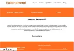 Sites similar to renomme.no
