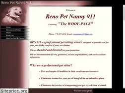 Sites similar to renopetnanny911.com