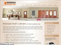 Sites similar to renovacedvere.cz