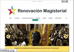 Sites similar to renovacionmagisterial.org