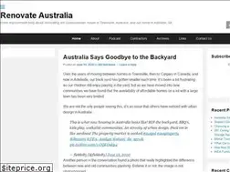 Sites similar to renovateaustralia.com