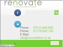 Sites similar to renovatebm.co.uk