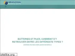 Sites similar to renovation-batterie-outils.fr