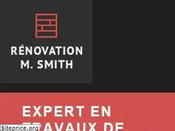 Sites similar to renovationmsmith.ca