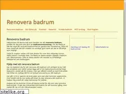 Sites similar to renoverabadrumnu.se