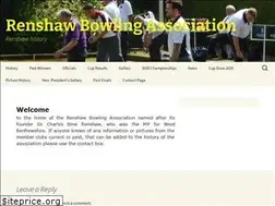 Sites similar to renshawbowling.co.uk