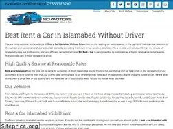 Sites similar to rent-a-car-islamabad.com