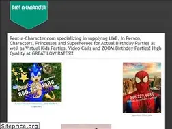 Sites similar to rent-a-character.com