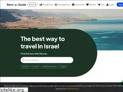 Sites similar to rent-a-guide.co.il