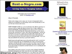 Sites similar to rent-a-negro.com