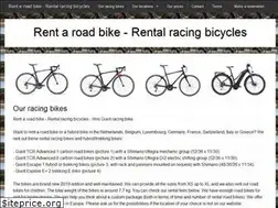 Sites similar to rent-a-road-bike.com