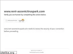 Sites similar to rent-ascentcitruspark.com