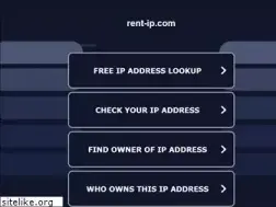 Sites similar to rent-ip.com
