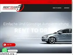 Sites similar to rent-to-drive.de