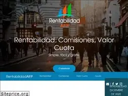 Sites similar to rentabilidadafp.cl