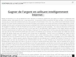 Sites similar to rentabilise-le-net.com
