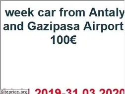 Sites similar to rentacar-alanya.com