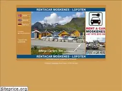 Sites similar to rentacar-moskenes.no