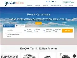 Sites similar to rentacarantalya.net