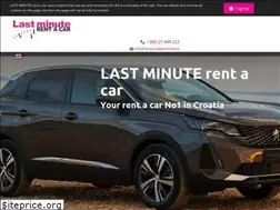 Sites similar to rentacarlastminute.hr