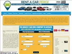 Sites similar to rentacarperge.com
