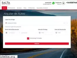 Sites similar to rentacarsalta.com