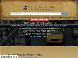 Sites similar to rentacarsrilanka.info