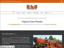 Sites similar to rentacraneinc.com