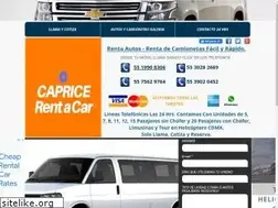 Sites similar to rentadecamionetasyautos.com