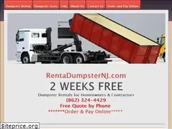 Sites similar to rentadumpsternj.com