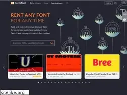 Sites similar to rentafont.ru