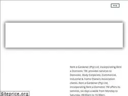 Sites similar to rentagardener.co.za