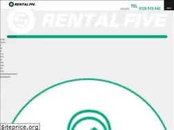 Sites similar to rental-five.com