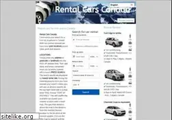 Sites similar to rentalcarscanada.com