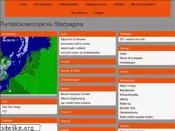 Sites similar to rentalcarseurope.eu