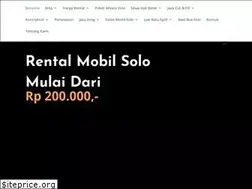 Sites similar to rentalmobilsolo.net