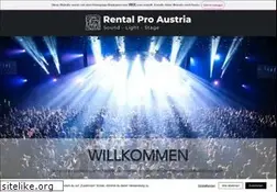 Sites similar to rentalpro.at
