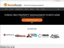 Sites similar to rentalresults.com.au