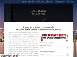Sites similar to rentapartybusfortlauderdale.com